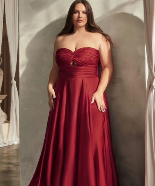 vestido-de-fiesta-largo-satinado-con-escote-corazon-drapeado